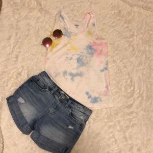 Tie dye tank top